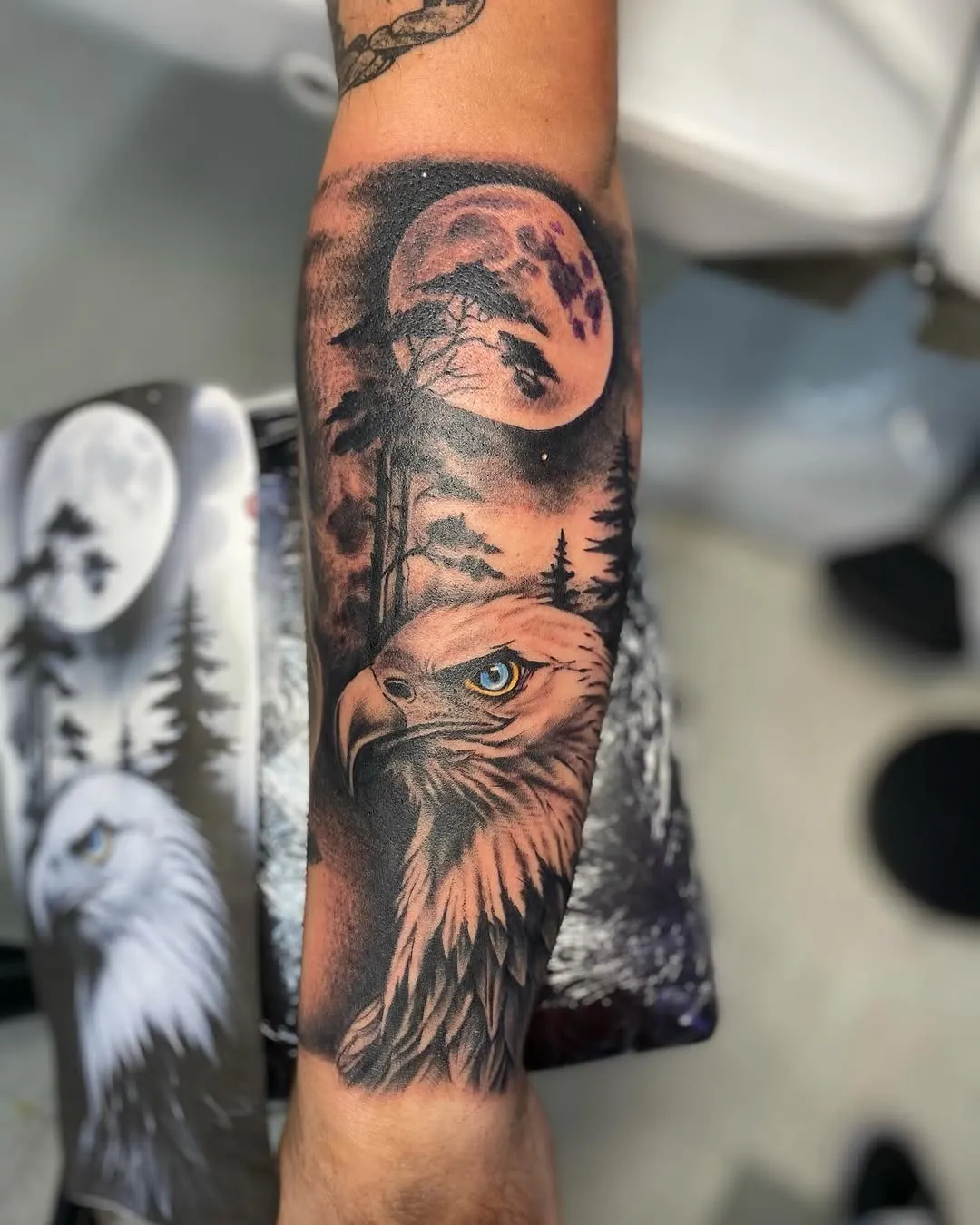 Female Portraits tattoo by Kylie Lesko at Dreamers Ink Studio in Westville, IL