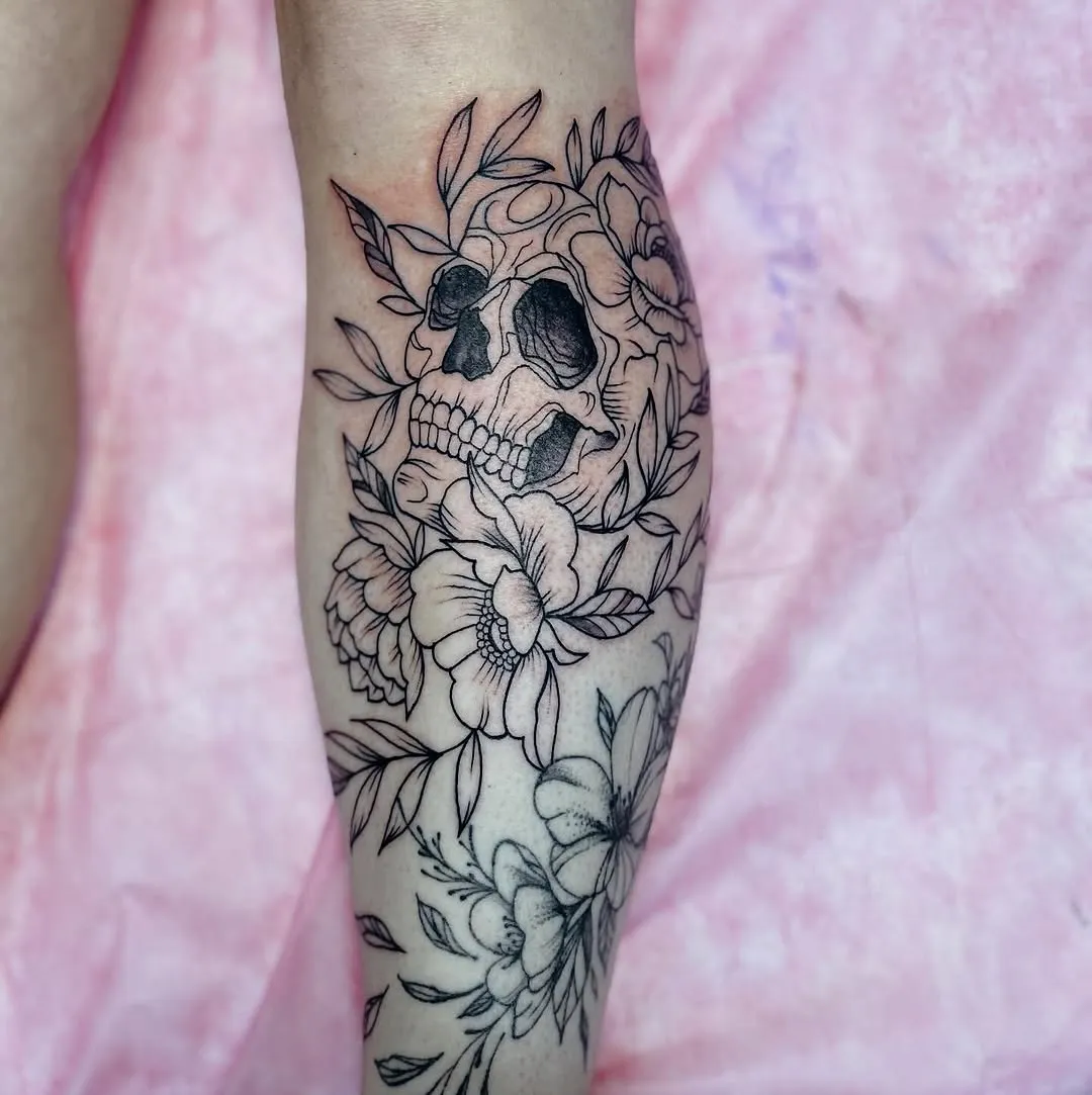 Female Portraits tattoo by Kylie Lesko at Dreamers Ink Studio in Westville, IL