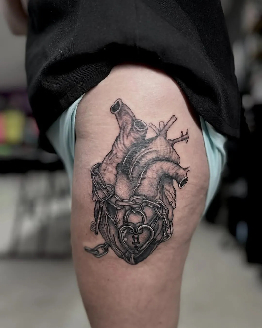 Neo-Traditional tattoo by Paige Thornsbrough at Dreamers Ink Studio in Westville, IL