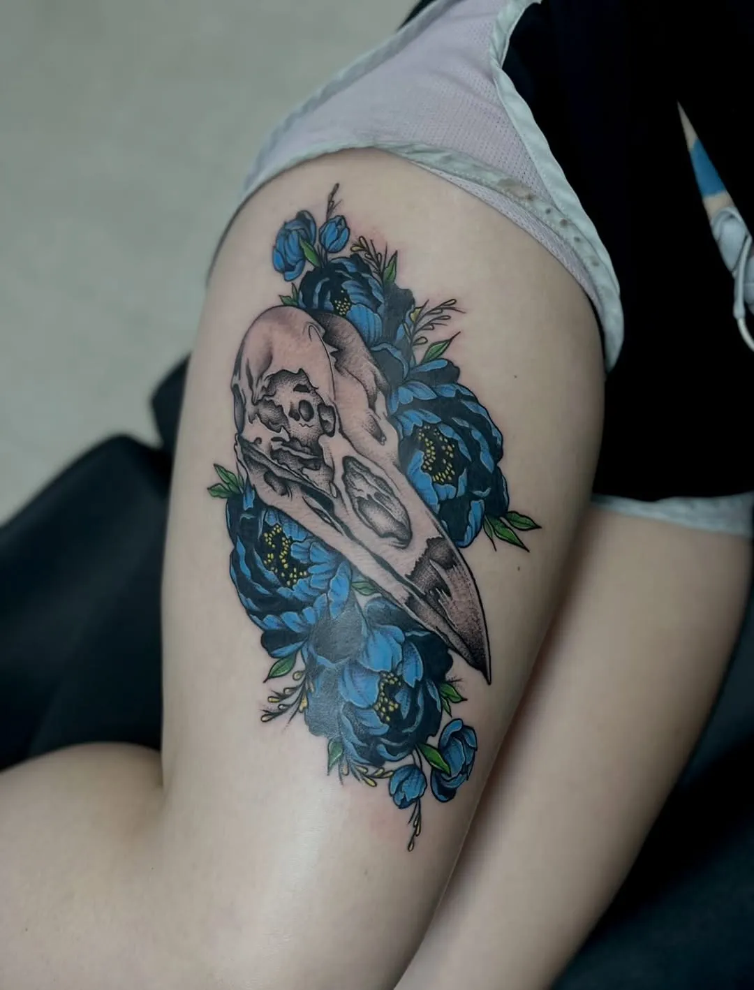 American Traditional tattoo by Paige Thornsbrough at Dreamers Ink Studio in Westville, IL