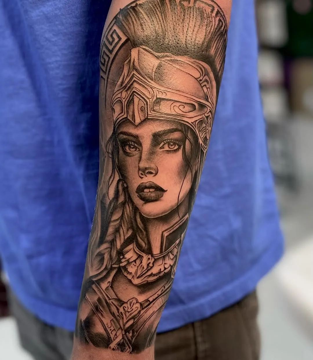 Female Portraits tattoo by Kylie Lesko at Dreamers Ink Studio in Westville, IL