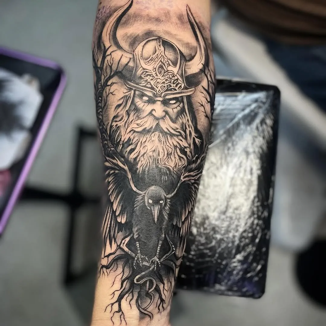 Neo-Traditional tattoo by Kylie Lesko at Dreamers Ink Studio in Westville, IL