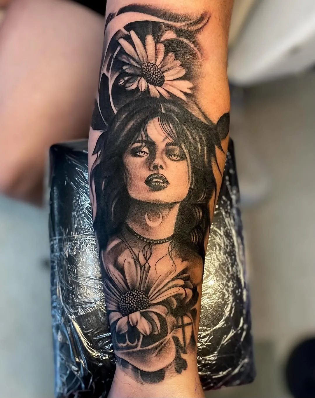 Watercolor tattoo by Kylie Lesko at Dreamers Ink Studio in Westville, IL