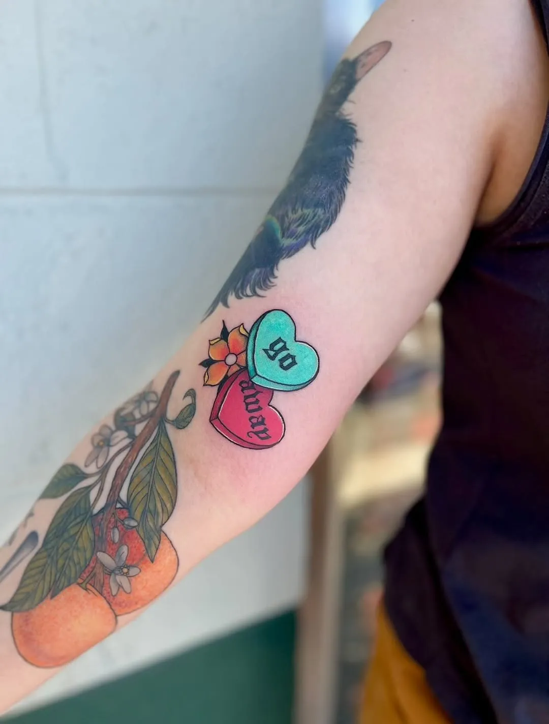 American Traditional tattoo by Paige Thornsbrough at Dreamers Ink Studio in Westville, IL