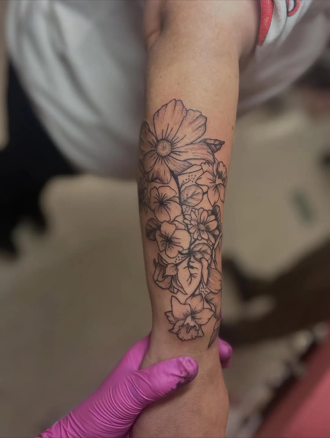 Animals tattoo by Emma Luth at Dreamers Ink Studio in Westville, IL