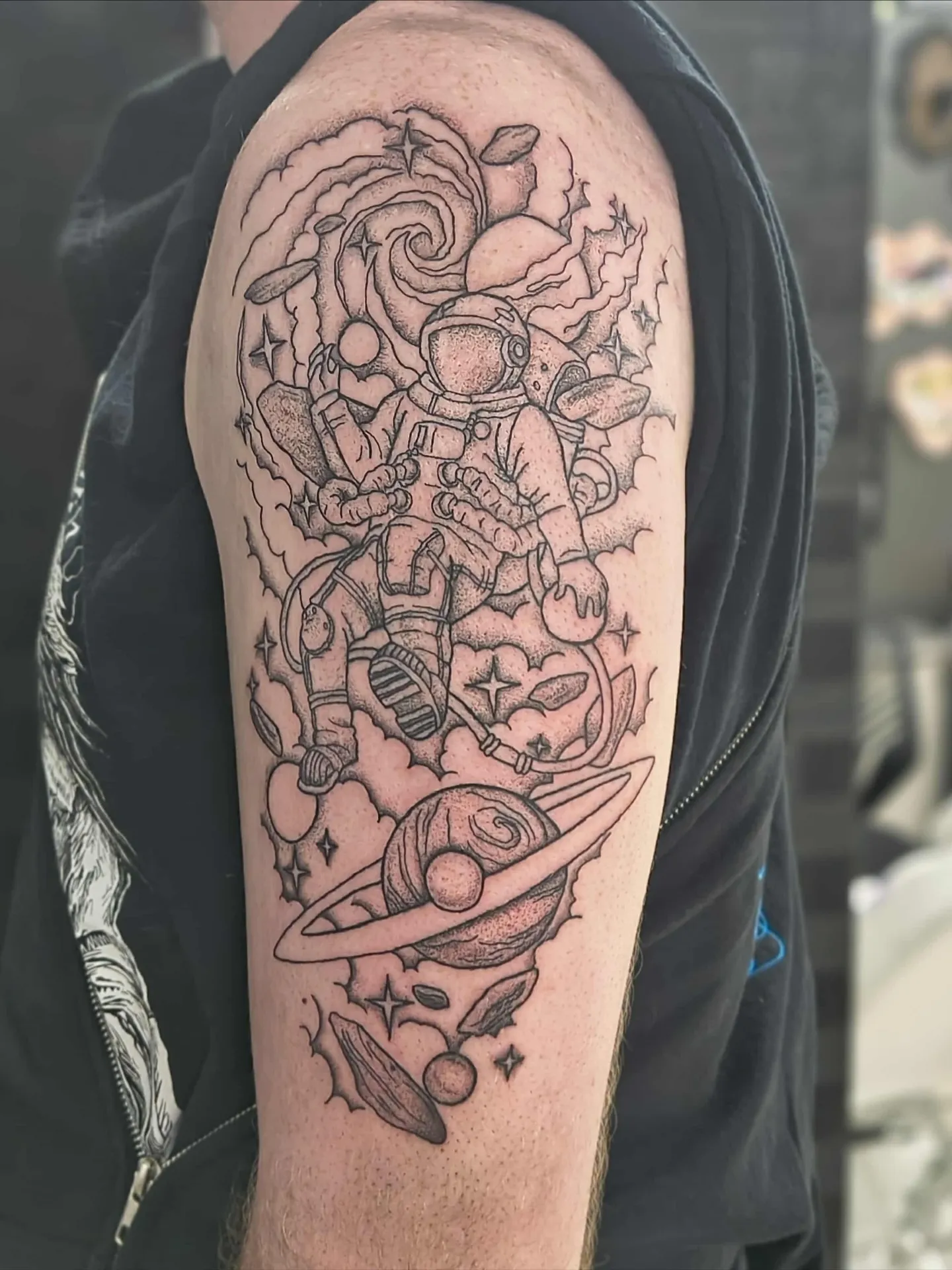 Fine Line tattoo by Hailey Brooks at Dreamers Ink Studio in Westville, IL