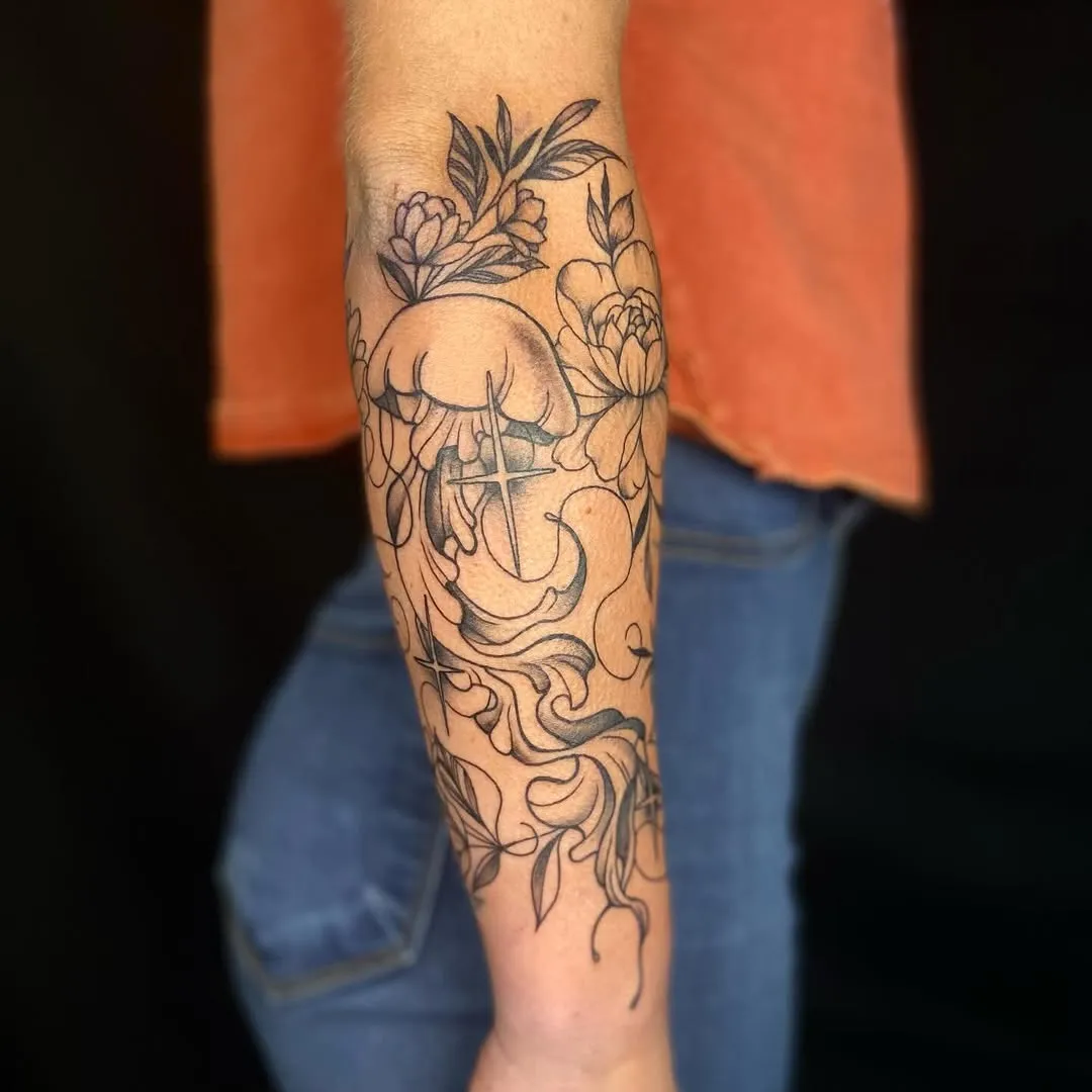 Female Portraits tattoo by Kylie Lesko at Dreamers Ink Studio in Westville, IL