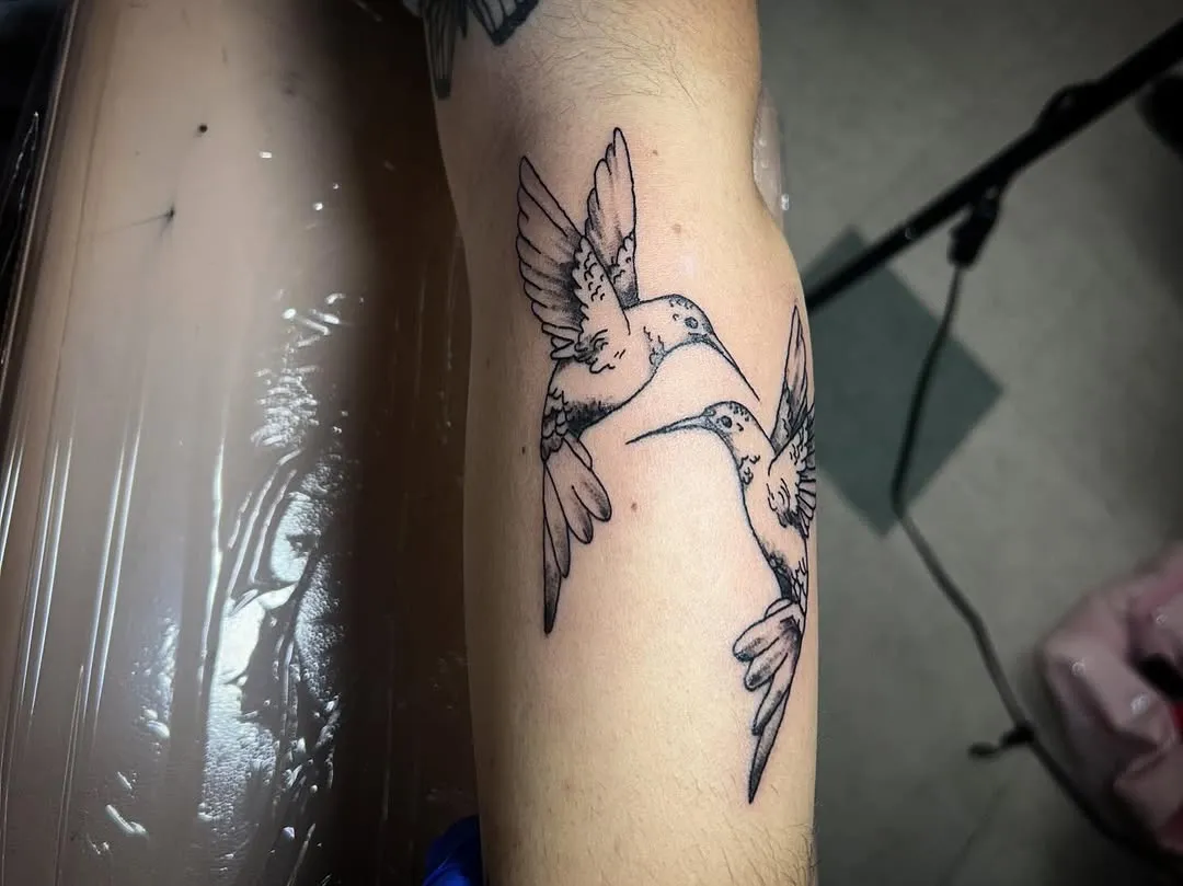 Animals tattoo by Emma Luth at Dreamers Ink Studio in Westville, IL