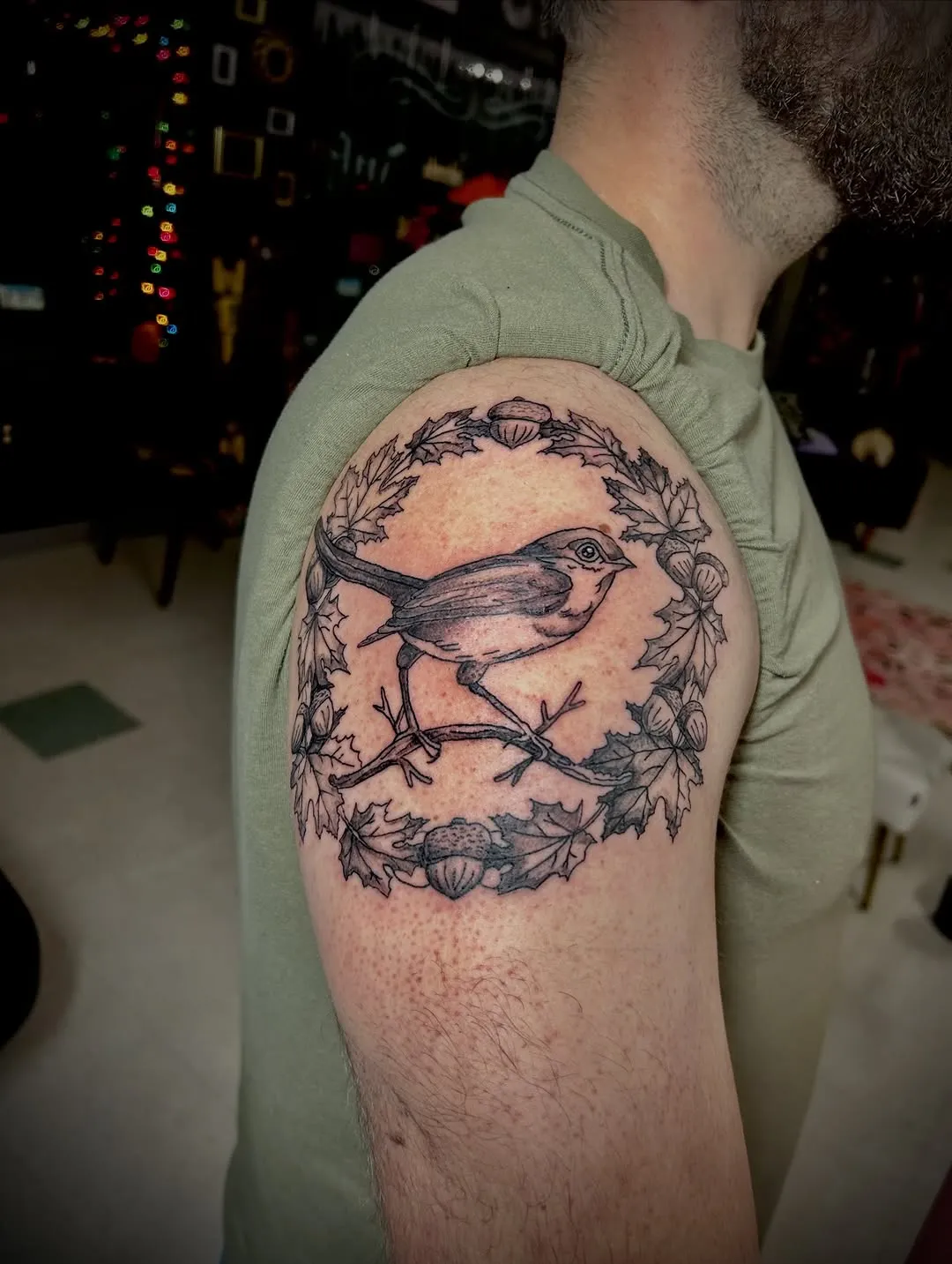Realism tattoo by Emma Luth at Dreamers Ink Studio in Westville, IL