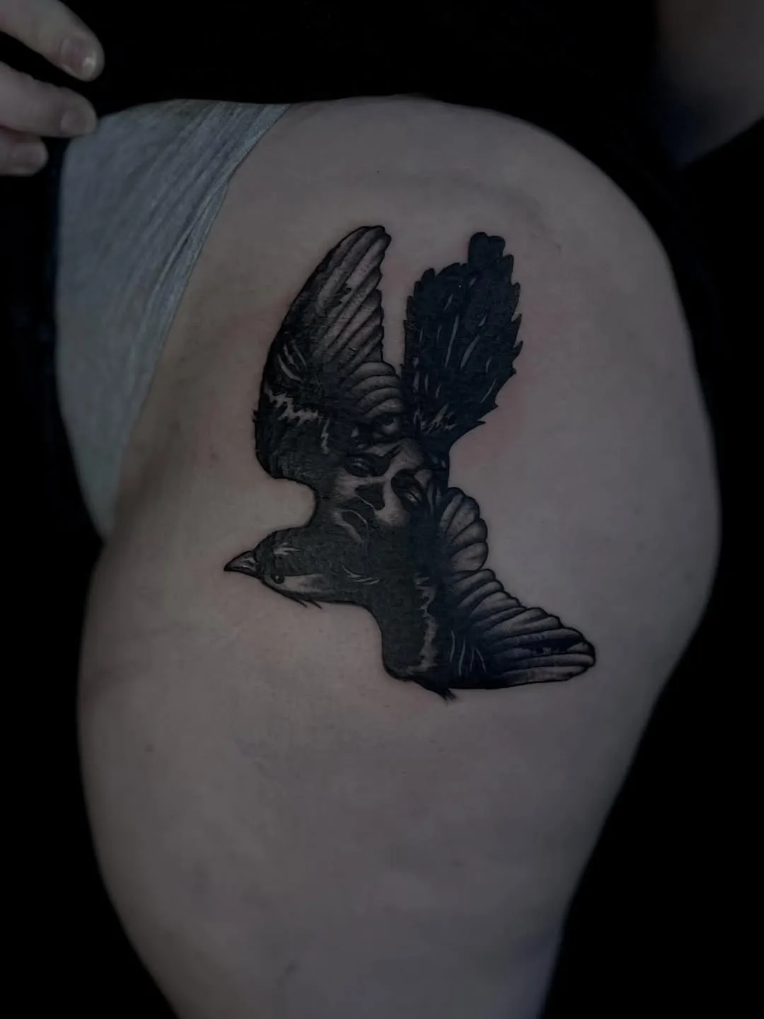 Neo-Traditional tattoo by Paige Thornsbrough at Dreamers Ink Studio in Westville, IL