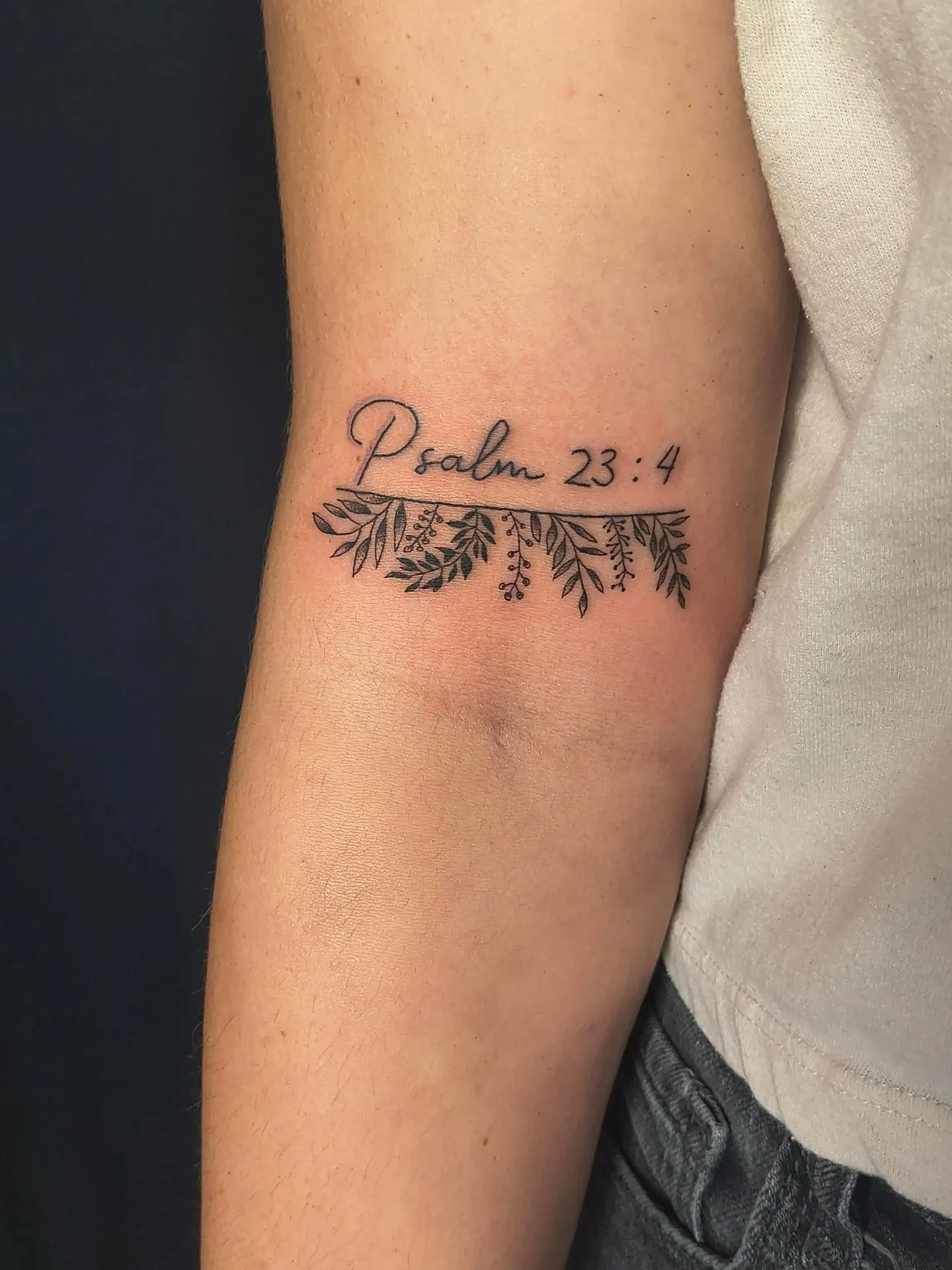 Cute & Dark Blends tattoo by Hailey Brooks at Dreamers Ink Studio in Westville, IL