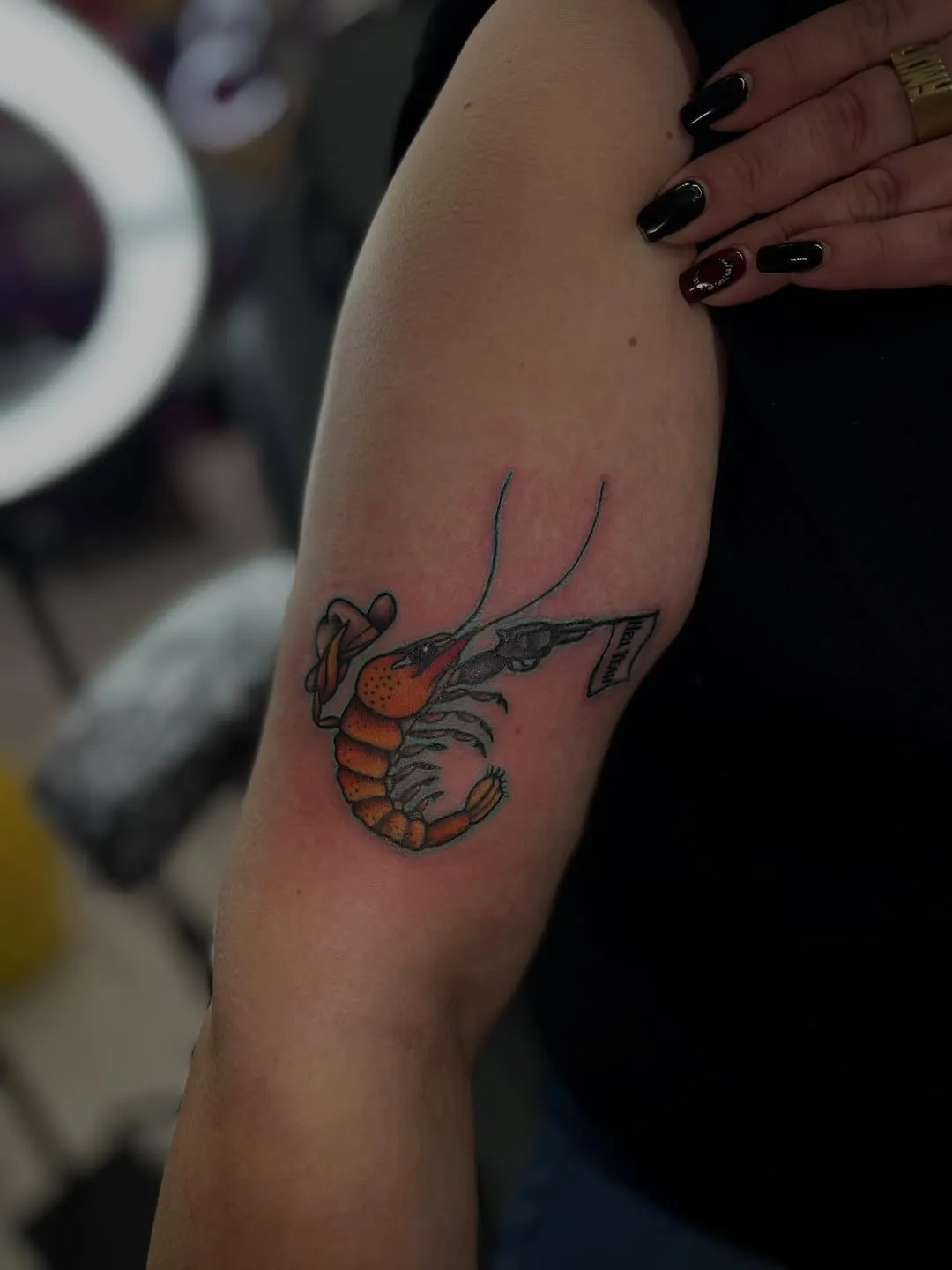 Neo-Traditional tattoo by Paige Thornsbrough at Dreamers Ink Studio in Westville, IL