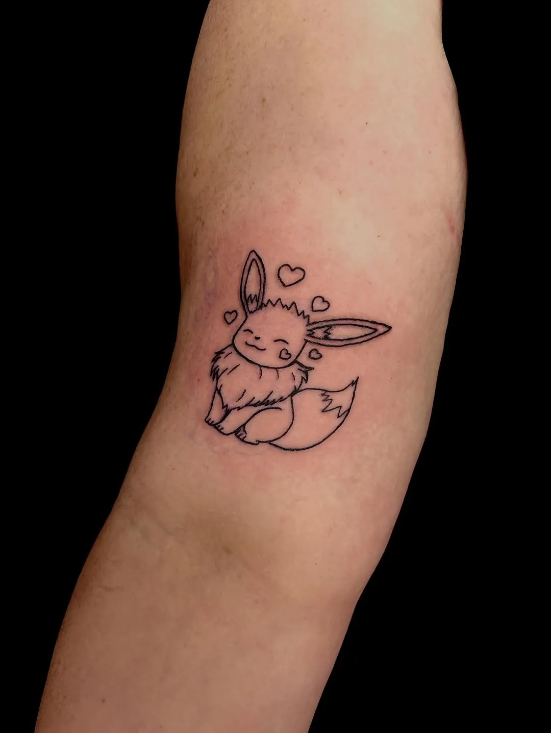 Script tattoo by Emma Luth at Dreamers Ink Studio in Westville, IL