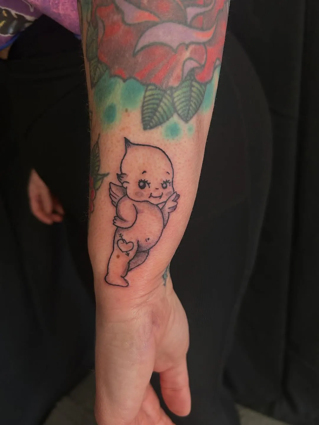 Plants tattoo by Emma Luth at Dreamers Ink Studio in Westville, IL