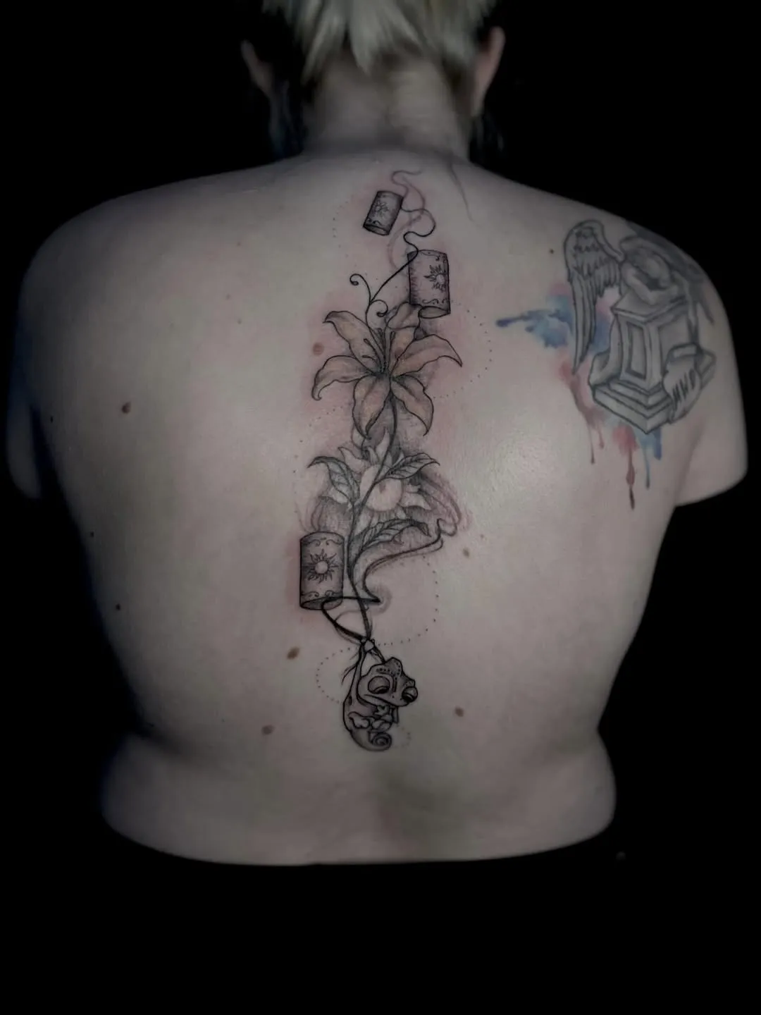 American Traditional tattoo by Paige Thornsbrough at Dreamers Ink Studio in Westville, IL