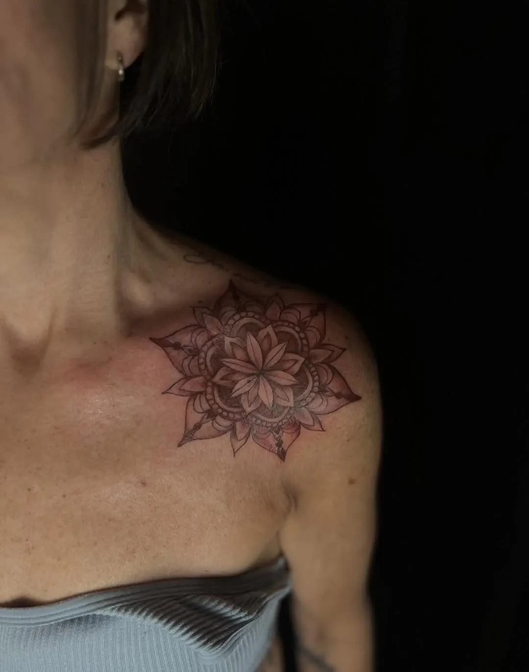 Neo-Traditional tattoo by Paige Thornsbrough at Dreamers Ink Studio in Westville, IL