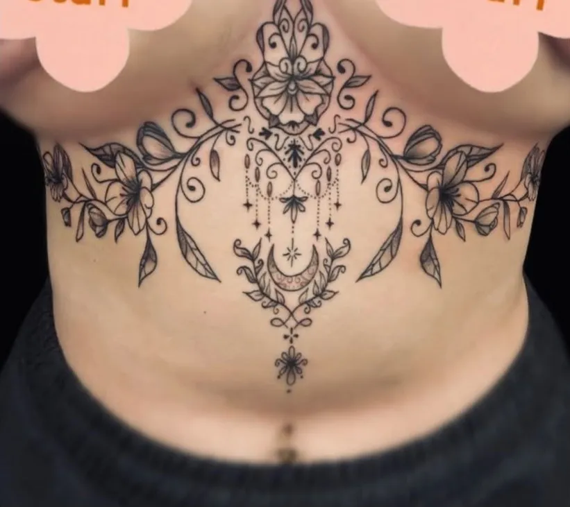 Script tattoo by Emma Luth at Dreamers Ink Studio in Westville, IL