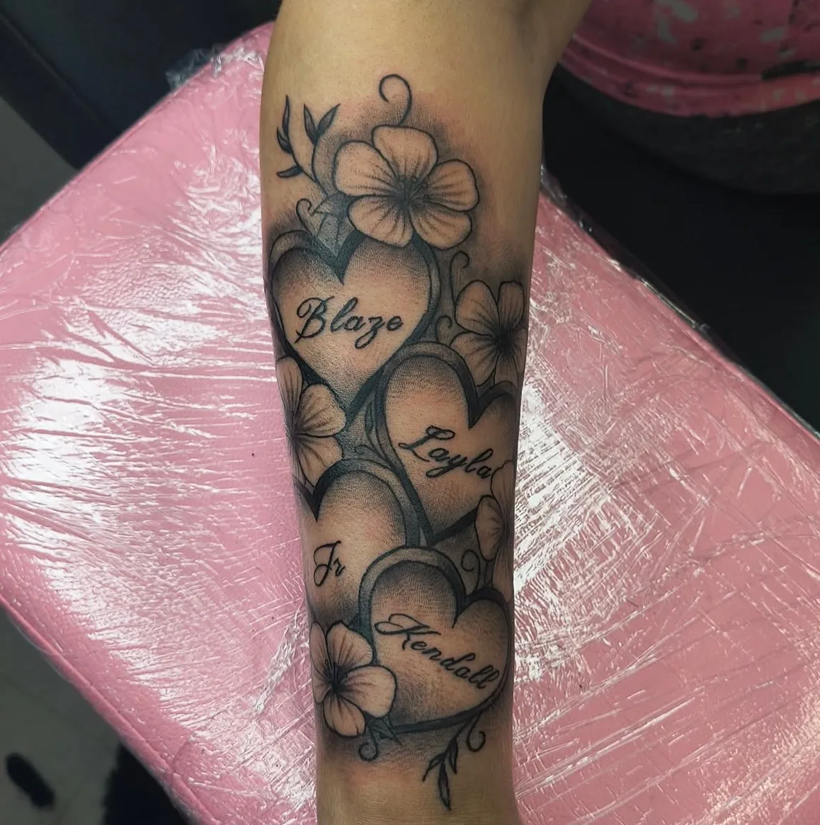 Stipple & Pointillism tattoo by Hailey Brooks at Dreamers Ink Studio in Westville, IL