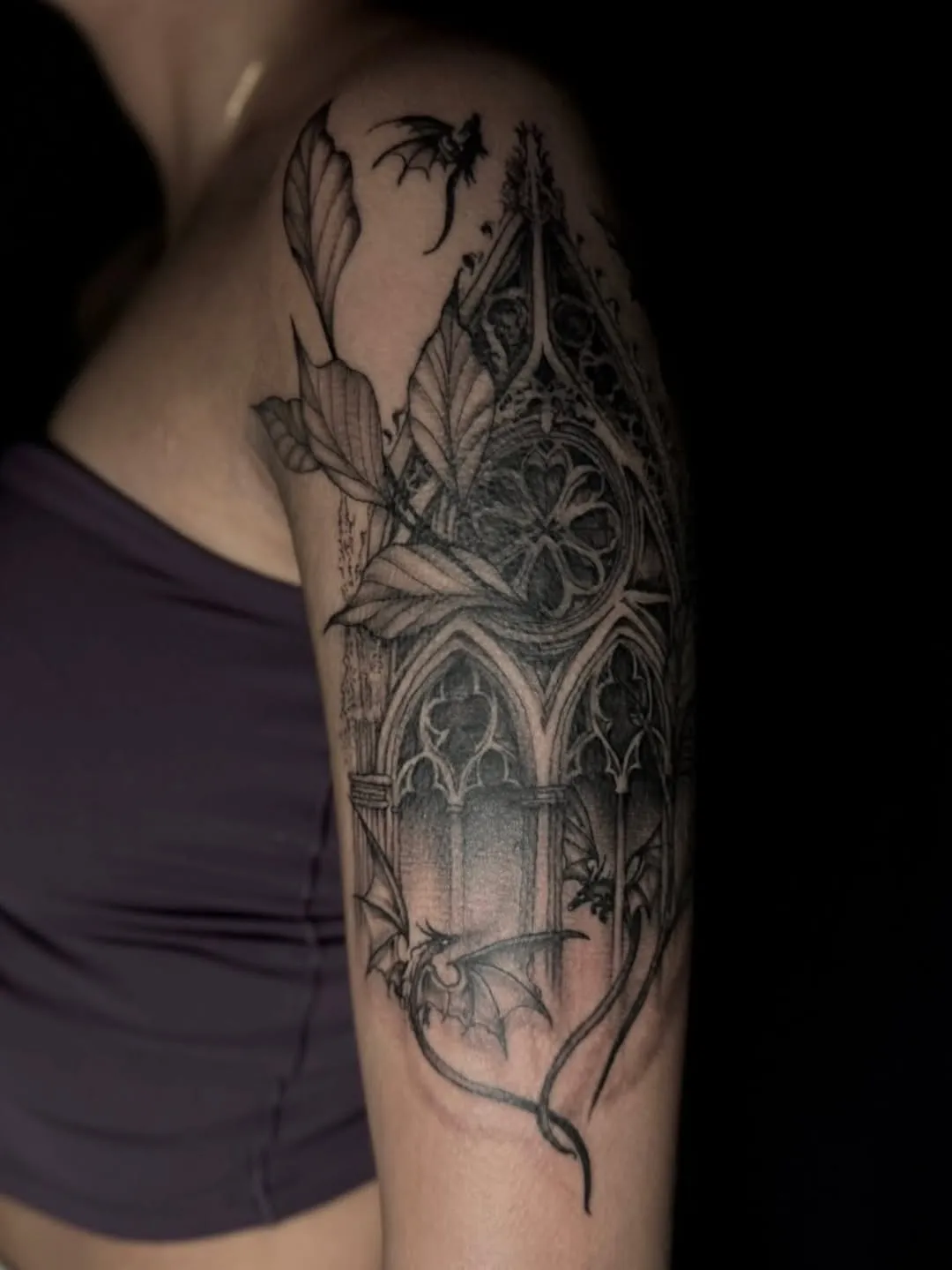 American Traditional tattoo by Paige Thornsbrough at Dreamers Ink Studio in Westville, IL