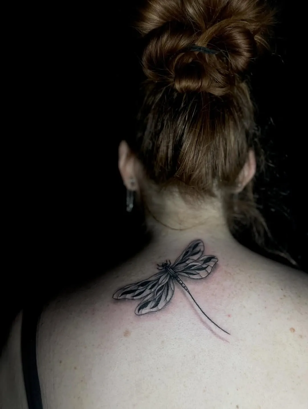 Black & Gray tattoo by Paige Thornsbrough at Dreamers Ink Studio in Westville, IL