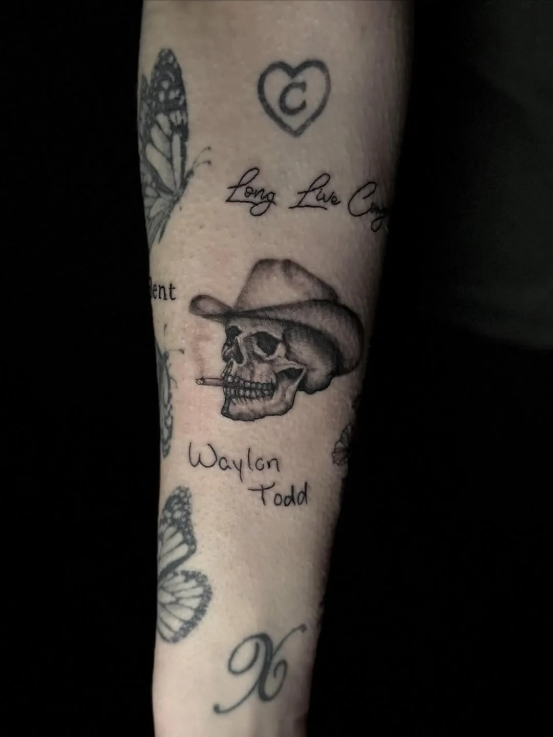 Black & Gray tattoo by Paige Thornsbrough at Dreamers Ink Studio in Westville, IL